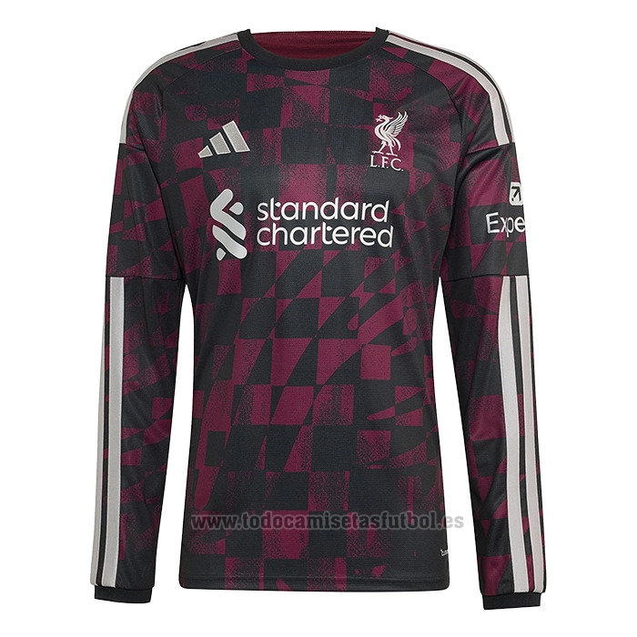 Camiseta Liverpool 3ª Manga Larga 2026-2027